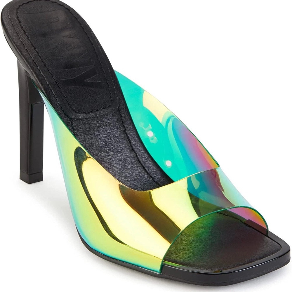 🆕DKNY Women's Multicolor Iridescent Heels new